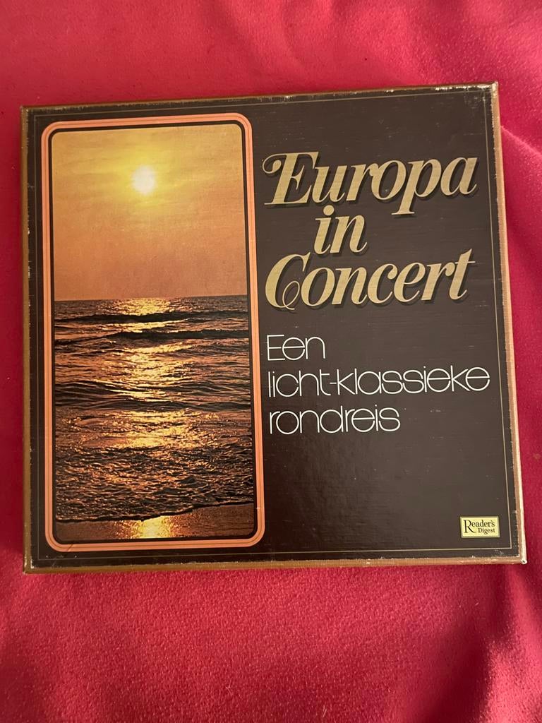 Vintage vinyl boxset – Europa in Concert (Reader’s Digest), CD & DVD, Enlèvement