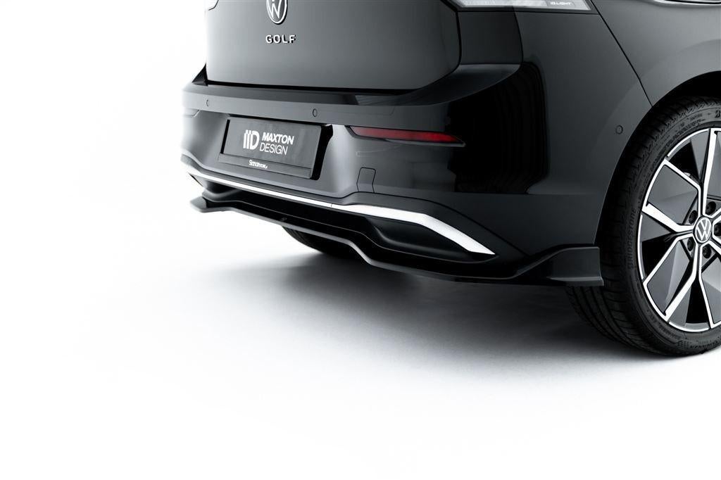 Maxton Design Rear Splitter Geschikt Voor Vw Golf 8 Facelift, Auto diversen, Tuning en Styling, Verzenden