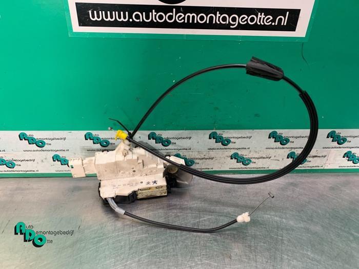Serrure portière mécanique 2portes gauche d'un Citroen C4, -, 3 mois de garantie, Utilisé, -