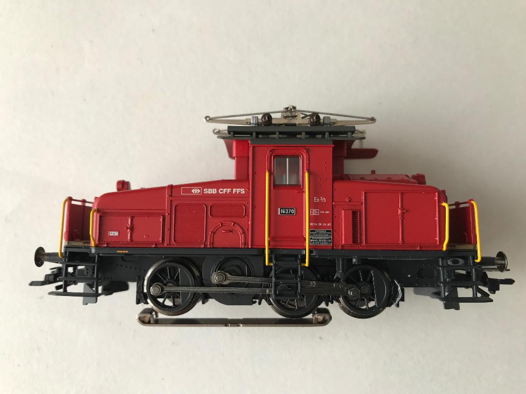 Marklin 36330 SBB Ee 3/3 16370, Wisselstroom, Locomotief, Ophalen of Verzenden, Zo goed als nieuw