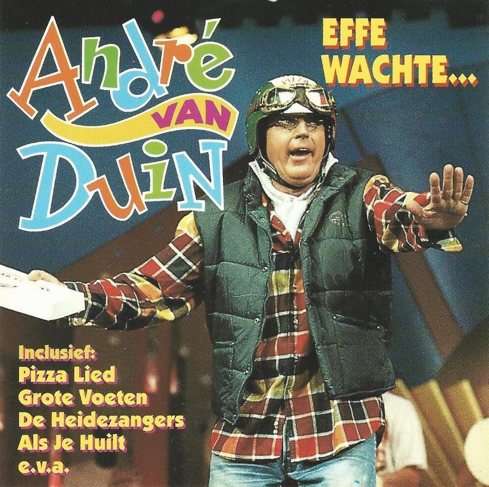 CD * ANDRE VAN DUIN - EFFE WACHTEN..., Cd's en Dvd's, Cd's | Nederlandstalig, Zo goed als nieuw, Levenslied of Smartlap, Ophalen of Verzenden