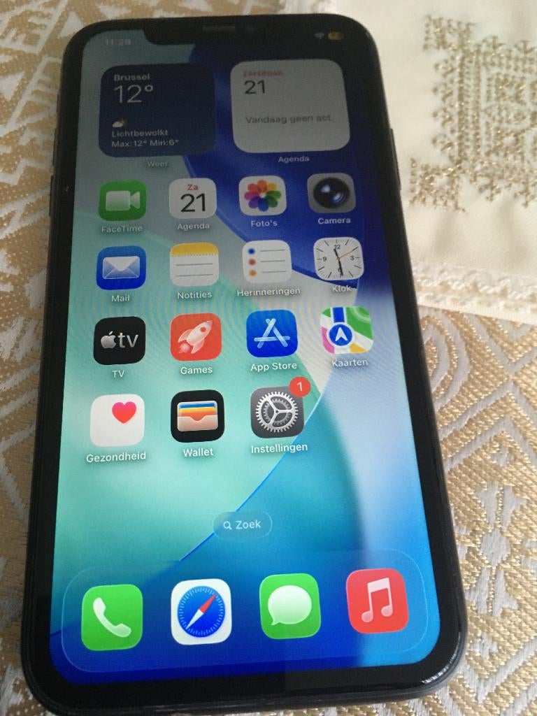 iphone 11 64gb, Télécoms, Téléphonie mobile | Apple iPhone, 64 GB, Sans abonnement, Sans simlock, Noir