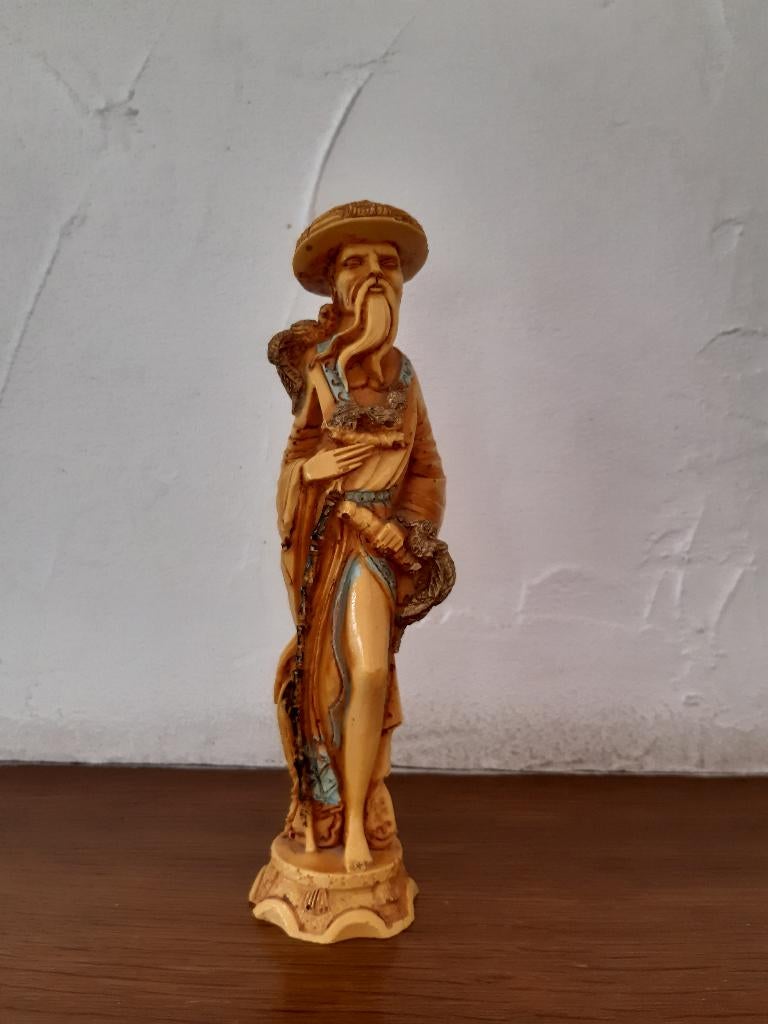 Beeld van Oosterse krijger - 18.5 cm hoog, Enlèvement ou Envoi, Statue