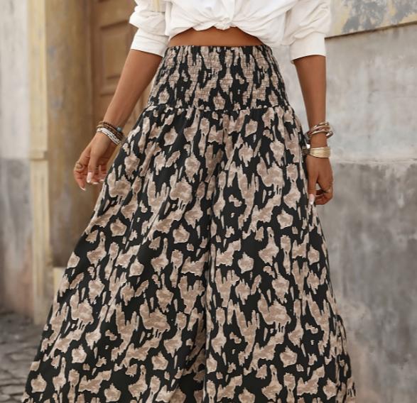 2 Mooie zomerbroeken met elastische taille M/L, Kleding | Dames, Ophalen of Verzenden, Nieuw, Maat 42/44 (L)