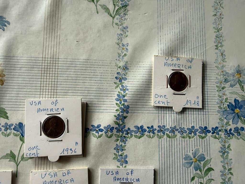 Verzameling One Cent munten, Postzegels en Munten, Ophalen of Verzenden