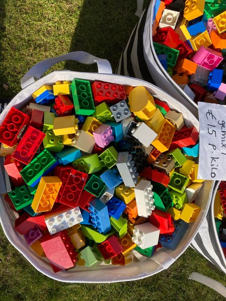 Duplo blokken 15 euro per kilo, Kinderen en Baby's, Speelgoed | Duplo en Lego, Ophalen of Verzenden, Zo goed als nieuw, Duplo