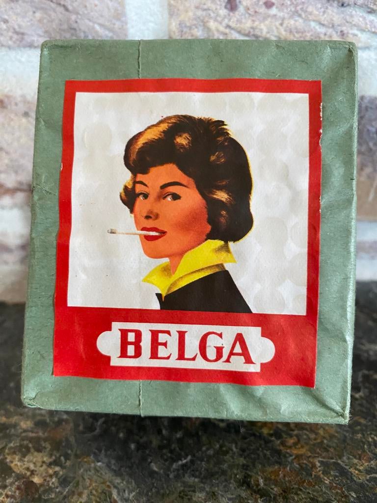 Zeldzame grote verpakking oude BELGA-lucifers, Ophalen of Verzenden, Zo goed als nieuw
