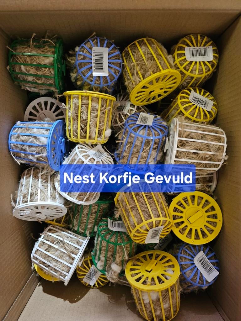 Panier à nid rempli de jute+coton (rechargeable), Enlèvement