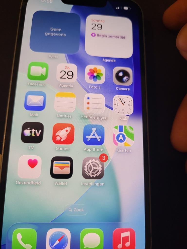 Iphone 14 blauw 128GB, Telecommunicatie, Ophalen of Verzenden, Blauw, IPhone 14