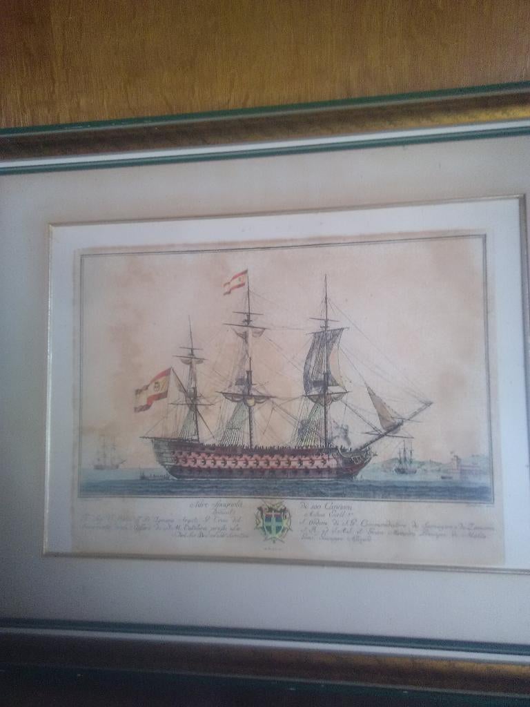 Ancien tableau maritime, Antiquités & Art, Art | Peinture | Classique, Enlèvement ou Envoi