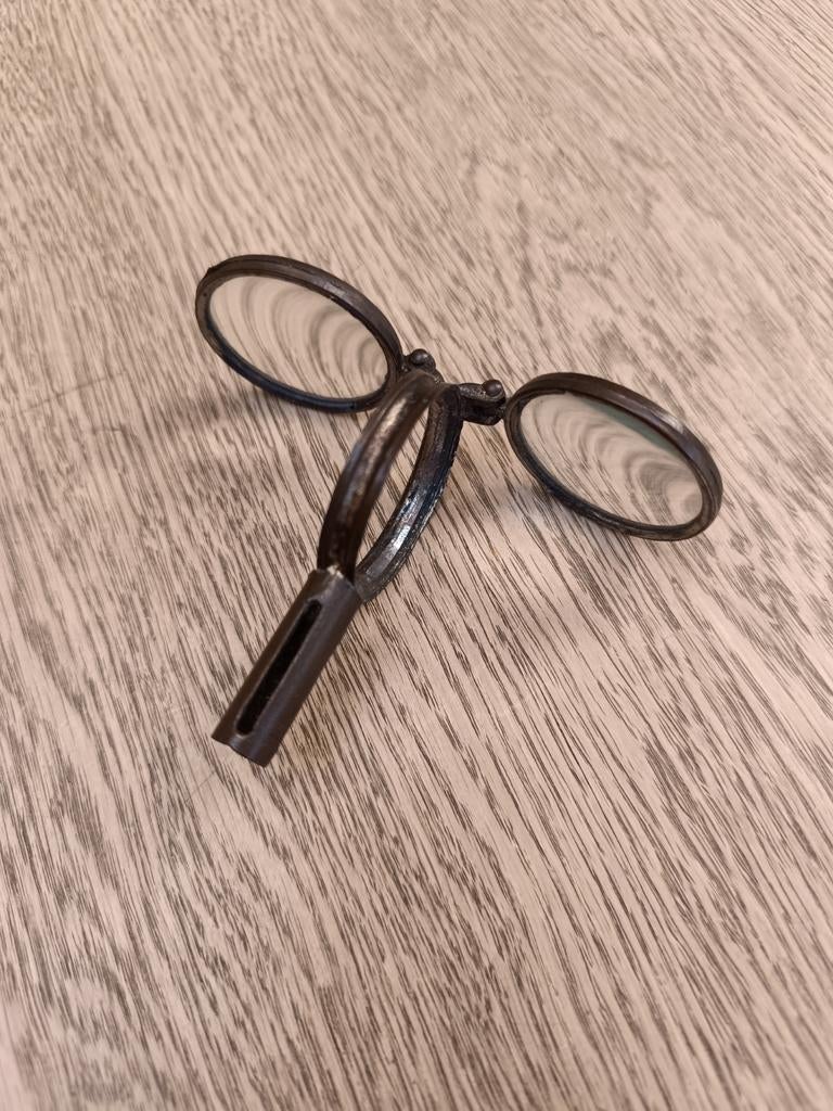 Antieke bril, Antiek en Kunst, Ophalen of Verzenden