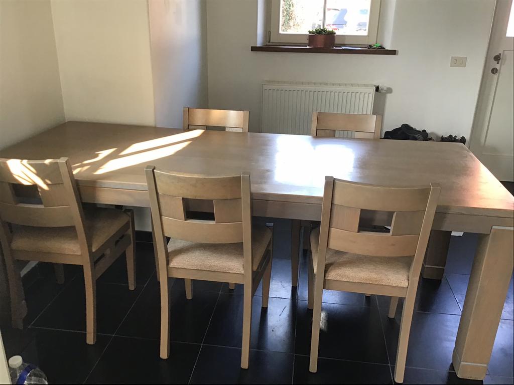 Salle à manger entièrement en chêne français, Enlèvement, Utilisé