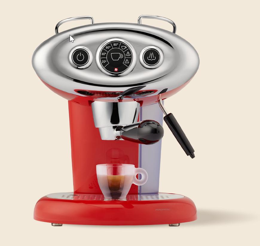 Illy X7.1 rouge - Machine à café Iperespresso, Réservoir d'eau amovible, 1 tasse, Utilisé, Enlèvement