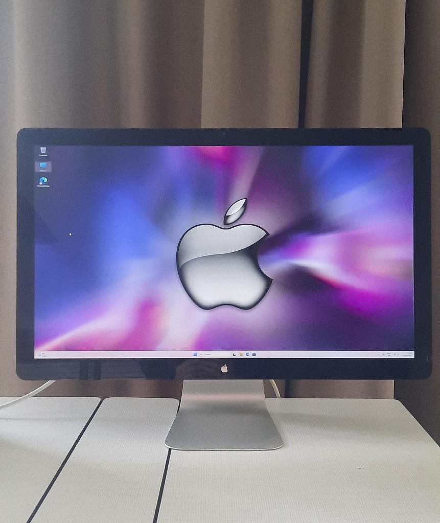 Apple Cinema Display 27 inch, Ophalen, Gebruikt, IPS, Apple