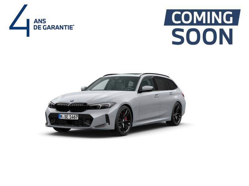 BMW Serie 3 318 Touring Steptronic M Sport, Argent ou Gris, Achat, Euro 6, Noir