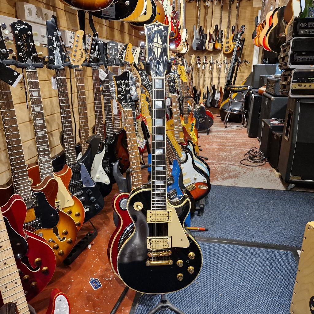Gibson Les Paul Custom 1974 20th anniversary Black Beauty, Muziek en Instrumenten, Snaarinstrumenten | Gitaren | Elektrisch, Ophalen