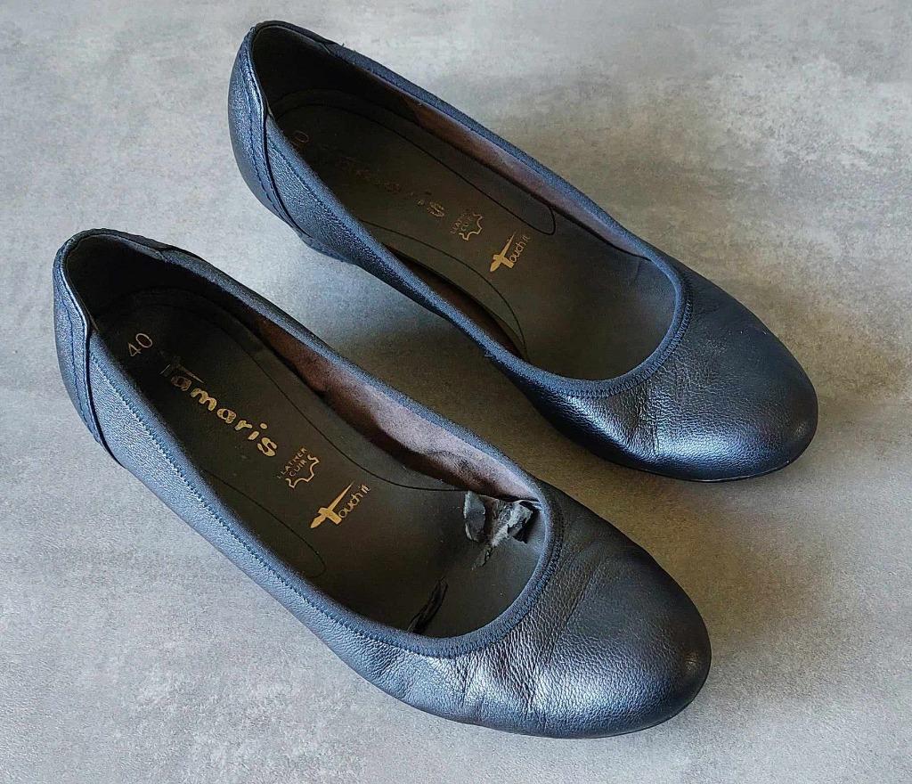 Schoenen dames: maat 40. Merk: Tamaris (NIEUWSTAAT), Kleding | Dames, Schoenen, Nieuw, Schoenen met lage hakken, Blauw, Ophalen of Verzenden