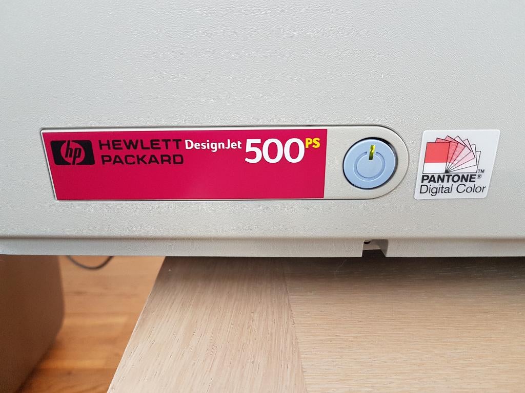 Plotter HP DesignJet 500 PS, Ophalen, Hp, Gebruikt, Kleur printen