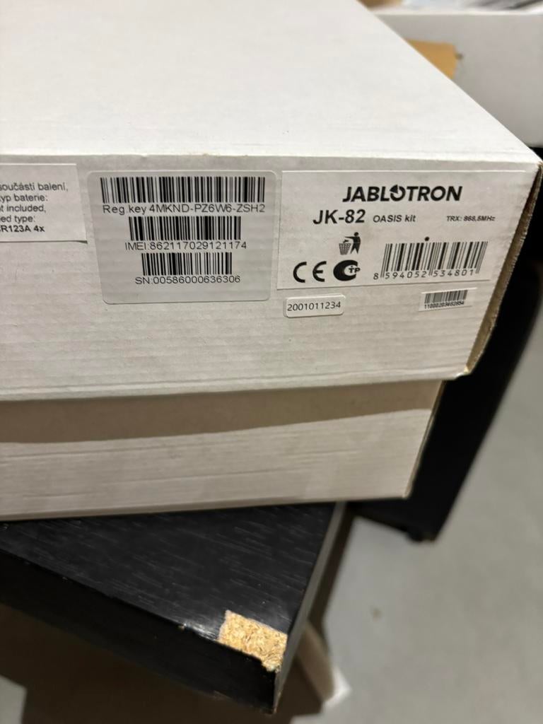 Jablotron oasis 83k, Doe-het-zelf en Bouw, Alarmsystemen, Ophalen, Nieuw, Compleet systeem, Draadloos