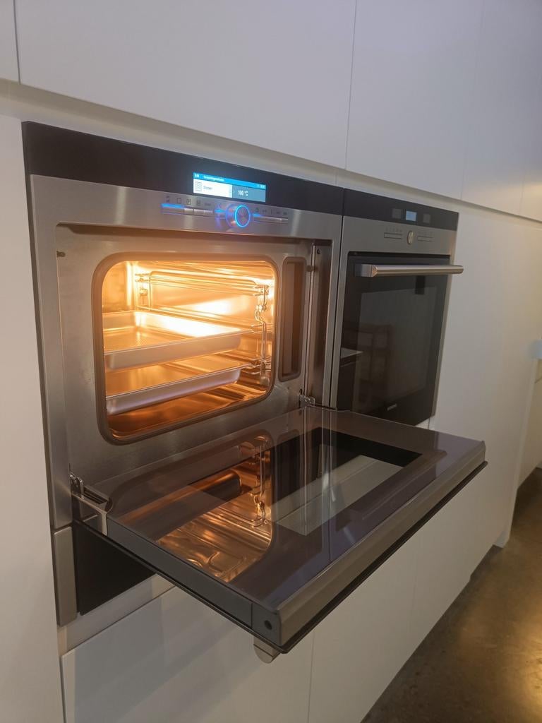 Siemens inbouw stoomoven, Ophalen