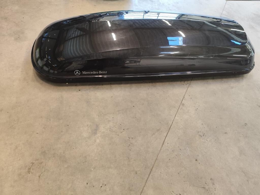 Coffre de toit + barre de toit Mercedes Benz, Enlèvement, Utilisé
