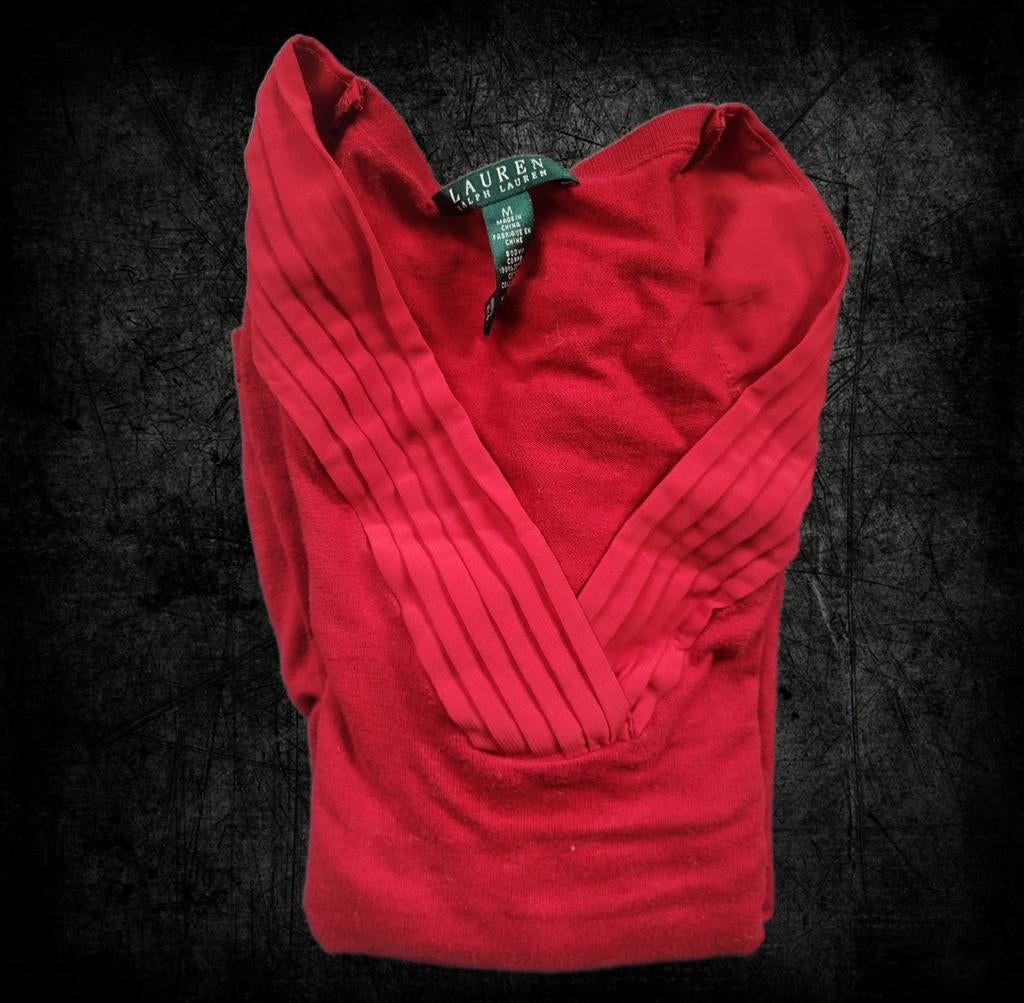 Ralph Lauren damestrui - V-hals, 3/4 mouwen - Maat M, Kleding | Dames, Maat 38/40 (M), Ophalen of Verzenden, Ralph Lauren, Gedragen