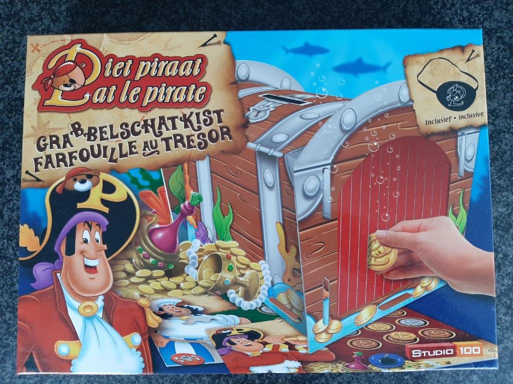 Piet Piraat grabbelschatkist, Een of twee spelers, Ophalen, Gebruikt