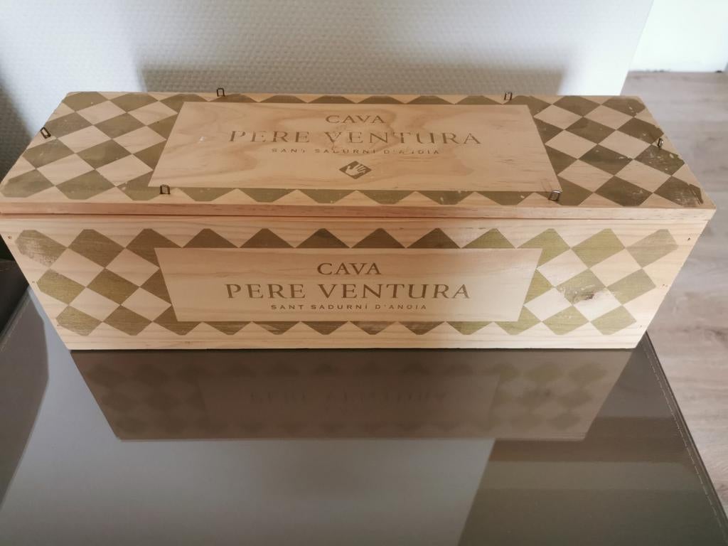 Houten kist pere ventura, Maison & Meubles, Enlèvement ou Envoi, Comme neuf