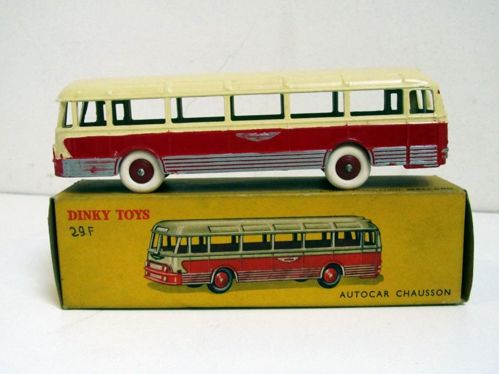 Vintage Dinky Toys Autobus Chausson N 29 F Meccano (1958-59), Hobby en Vrije tijd, Modelbouw | Auto's en Voertuigen, Zo goed als nieuw