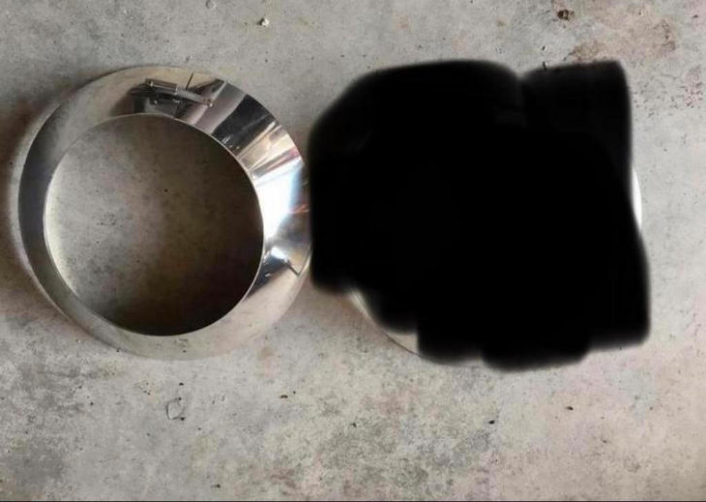 Stormkragen/rosetten inox rvs, Ophalen of Verzenden