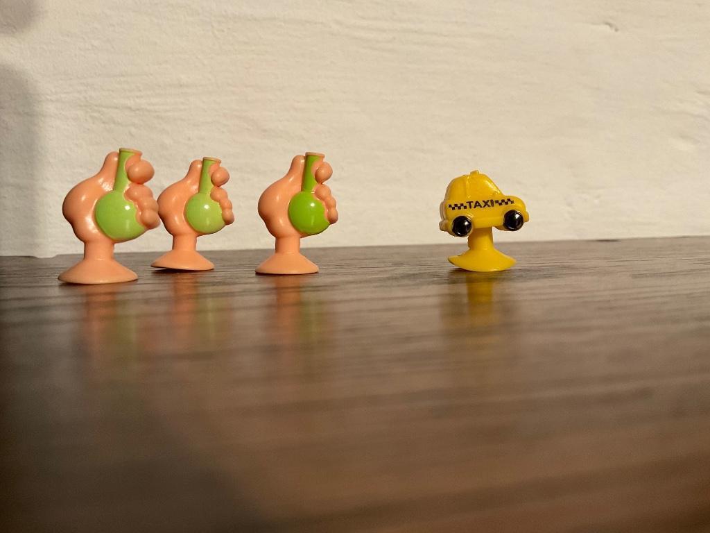 Emoji Dr. Lab en Tex Taxi, Verzamelen, Supermarktacties, Aldi, Ophalen of Verzenden