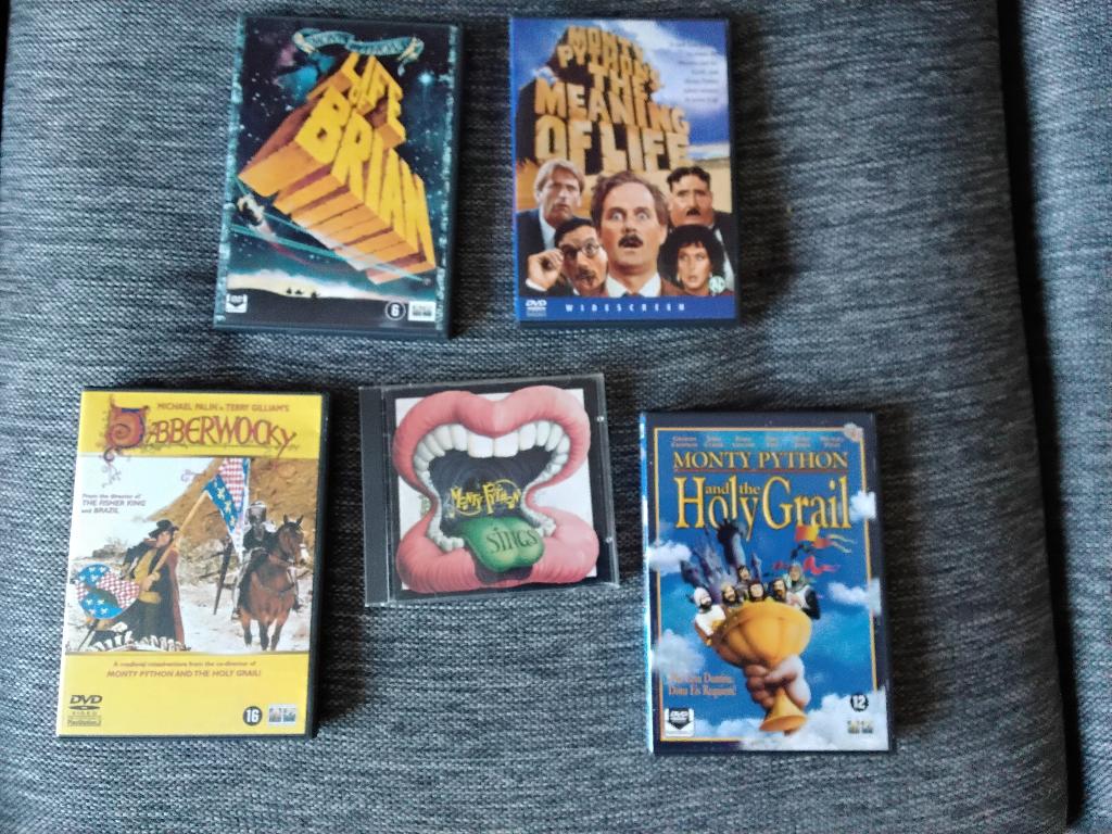 Monty Python DVD's + CD, Vanaf 16 jaar, Ophalen of Verzenden, Zo goed als nieuw, Actiekomedie