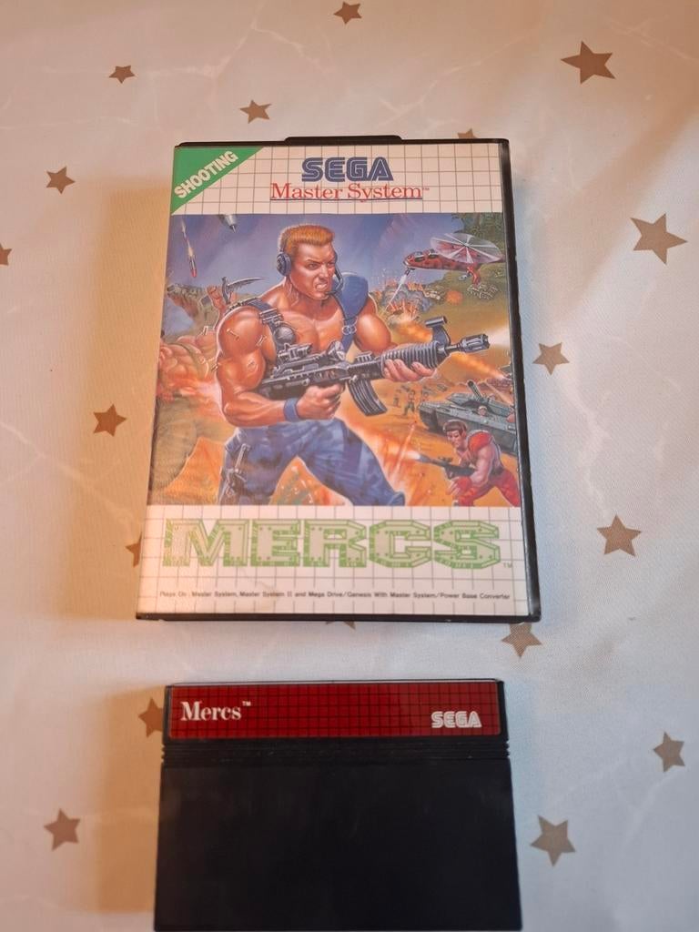 Jeux Sega Master System ! MERCS, Consoles de jeu & Jeux vidéo, Jeux | Sega, Comme neuf, Master System, Enlèvement ou Envoi