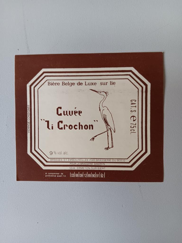 Étiquettes de bière Du Bocq Purnode Yvoir partie 3, Collections, Enlèvement ou Envoi, Utilisé, Autres types