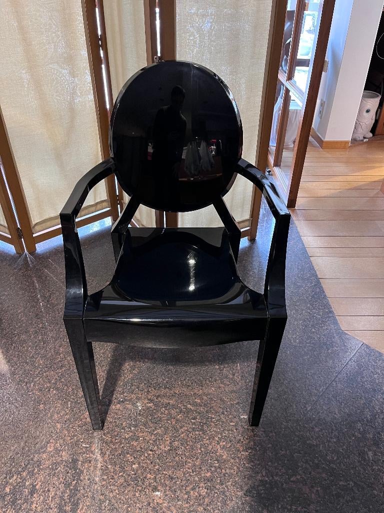 Chaise Louis Ghost par Philippe Starck pour Kartell, Synthétique, Enlèvement, Utilisé, Une