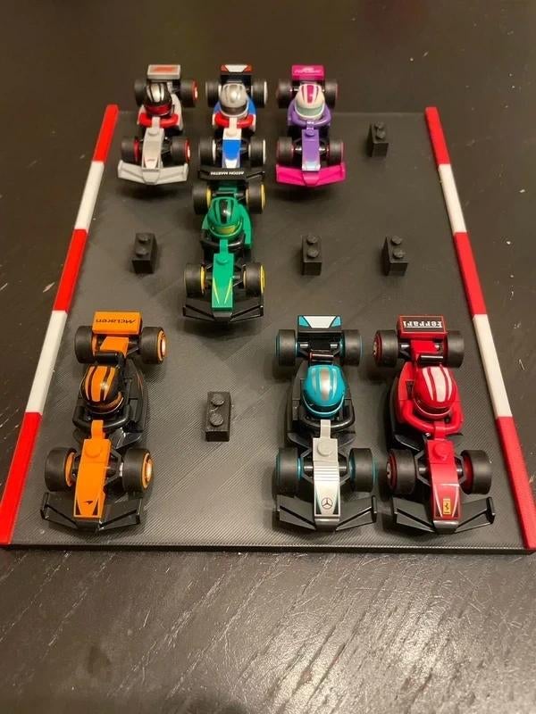 LEGO F1-ondersteuning — startgrid met 12 zitplaatsen, Ophalen of Verzenden, Nieuw, Complete set, Lego