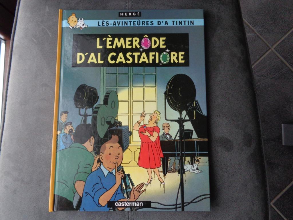 Tintin et la Castafiore en wallon liégeois n186/1500, Enlèvement