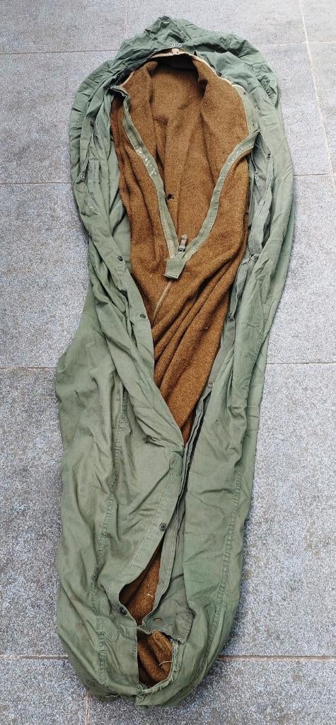 WWII sac de couchage US, Collections, Envoi, Armée de terre