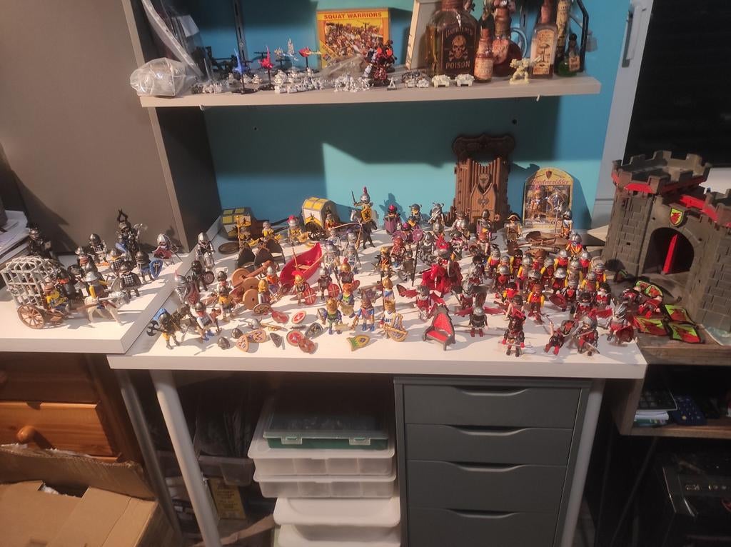 Playmobil ridders, soldaten, vikings, Ophalen of Verzenden, Zo goed als nieuw, Los Playmobil