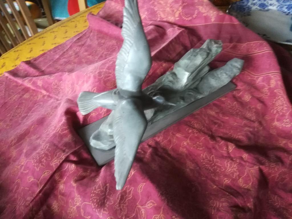 Une statue "la mouette sur la vague", Antiquités & Art, Enlèvement ou Envoi