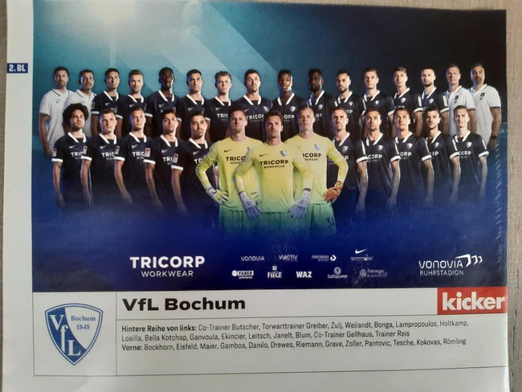 Knipsel VfL Bochum, Verzamelen, Sportartikelen en Voetbal, Verzenden, Gebruikt, Poster, Plaatje of Sticker
