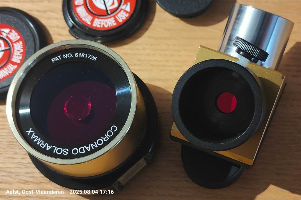Coronado Solarmax II 40mm met BF10, Audio, Tv en Foto, Optische apparatuur | Telescopen, Zo goed als nieuw, Lenzentelescoop (refractor)