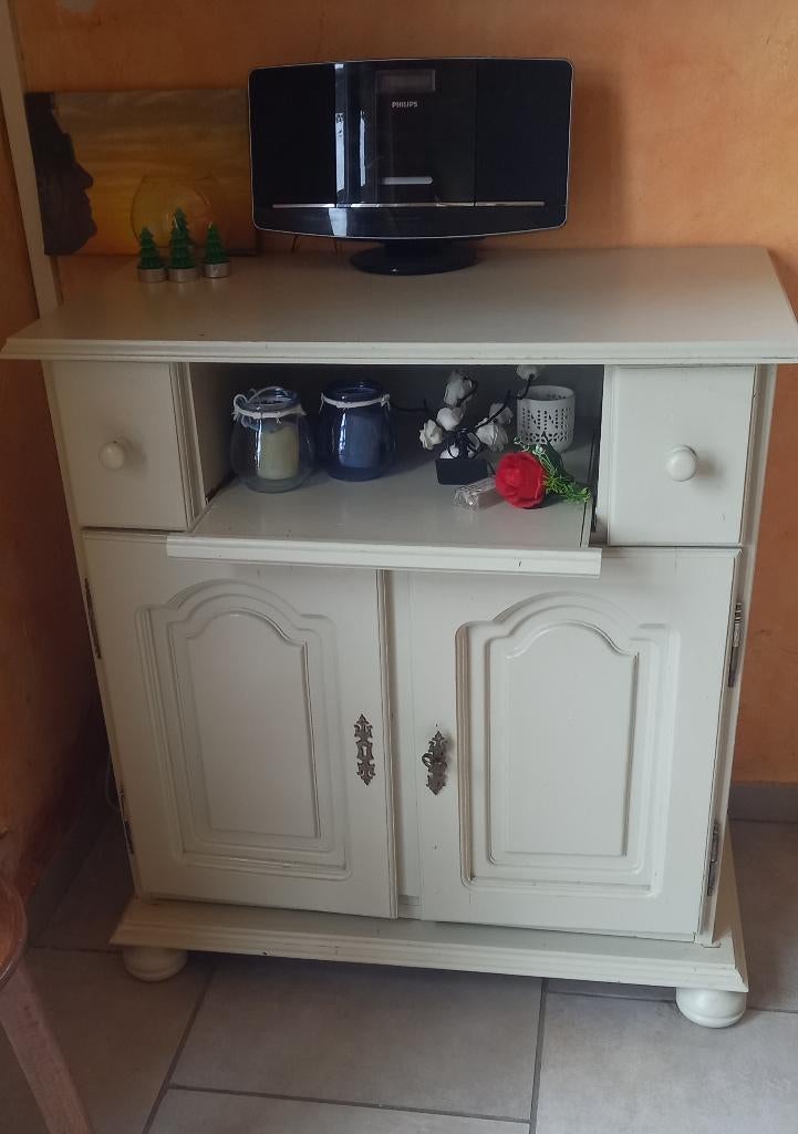 meuble tablette coulissante, Maison & Meubles, Armoires | Commodes, 25 à 50 cm, Moins de 100 cm, Enlèvement, Utilisé