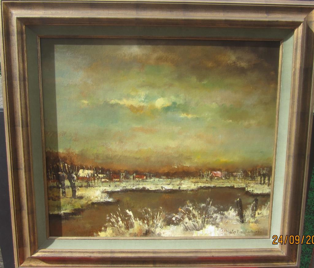 "Winterzicht" - Lea Vanderstraeten, Ophalen