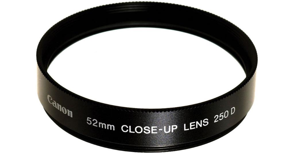 Canon 52mm Close Up Macro Lens 250D, Audio, Tv en Foto, Overige merken, Overige typen, Ophalen of Verzenden, Zo goed als nieuw