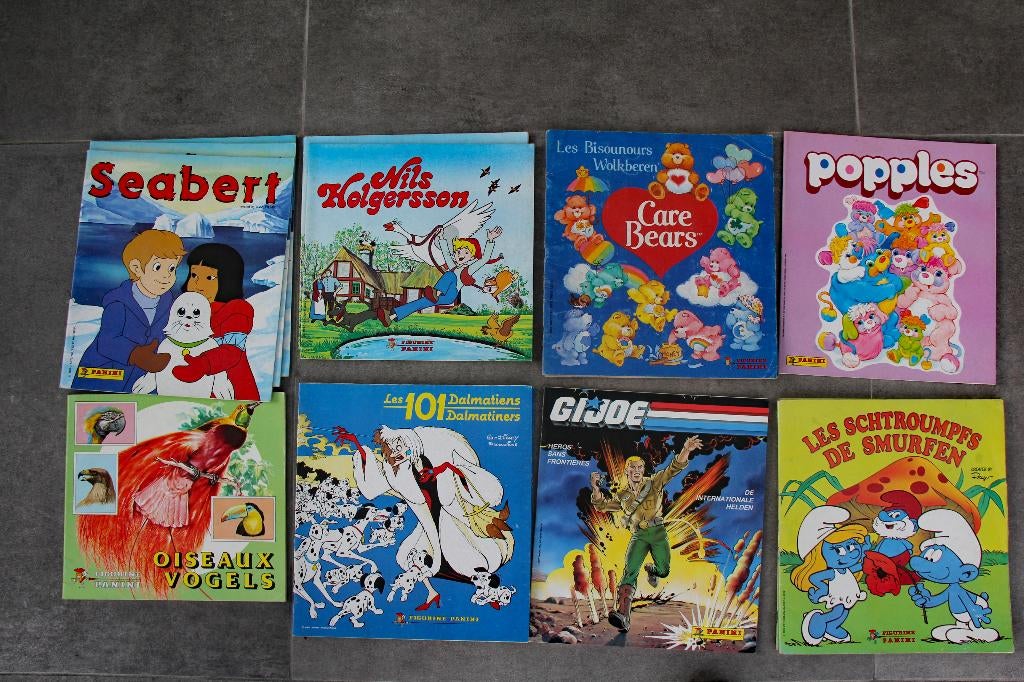 Lege panini albums zonder stickers, Enlèvement ou Envoi, Autocollant