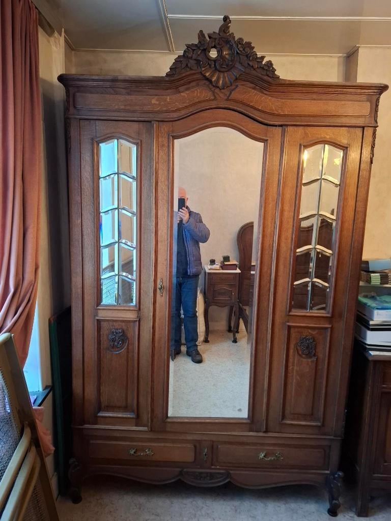 Meubles anciens, Maison & Meubles, Chambre à coucher | Chambres à coucher complètes, Enlèvement, Utilisé