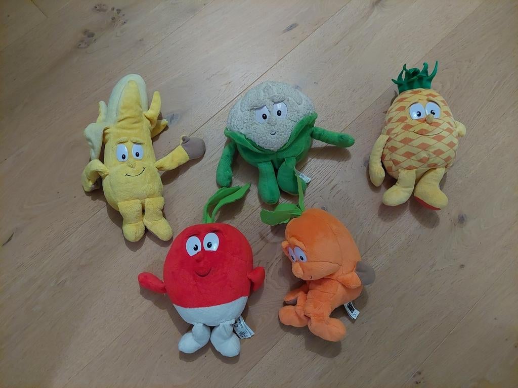 Knuffels fruit en groenten - Vitaminies, Ophalen of Verzenden