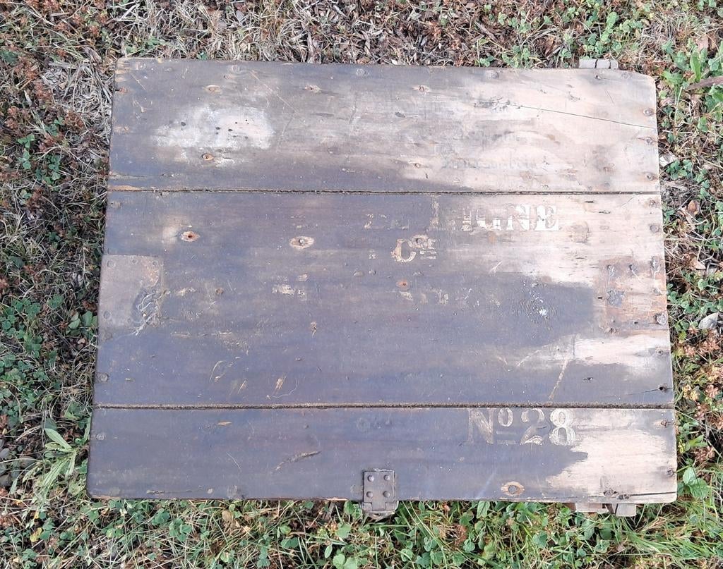 casier de caserne de l'armée belge, époque ww1, ww2., Enlèvement ou Envoi, Armée de terre, Caisse ou Géocache