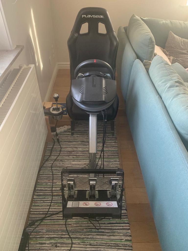 Simulateur conduite - Thrustmaster T500rs + Playseat + TH8a, Enlèvement, Comme neuf